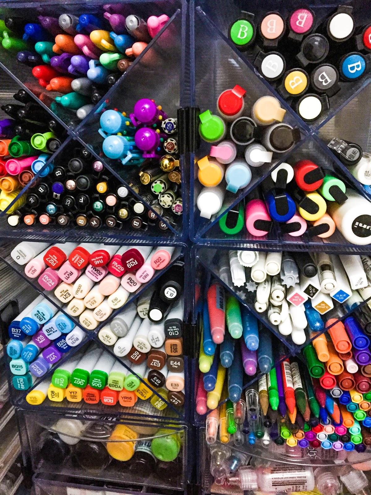 Do More With Less Storage ideas How I store my art supplies