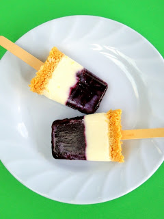 5 Different Cheesecake Ice Pops