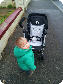 Dylan's pushchair, njoy bubble
