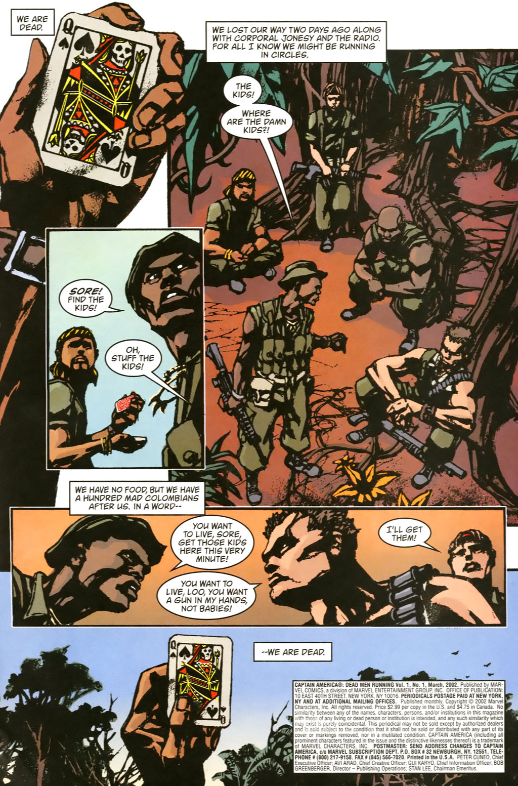 Read online Captain America (1998) comic -  Issue #50b - 2