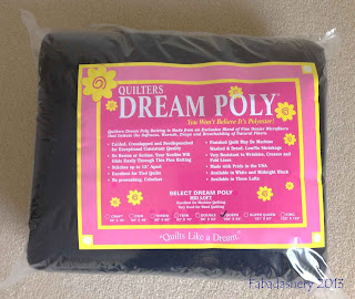 Quilters Dream Poly Batting - Midnight Black
