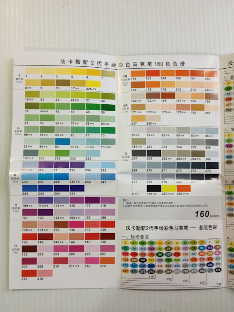 Crayola Supertips Color Chart