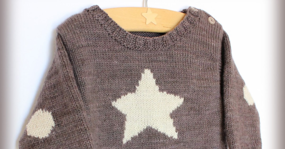 Altadena's baby designs: Mina little star sweater