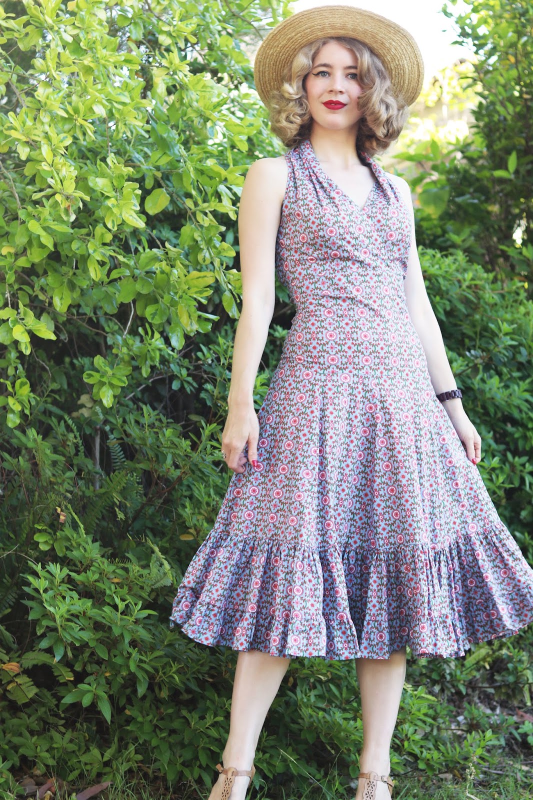 Summer Days in the Polly Dress | GracefullyVintage