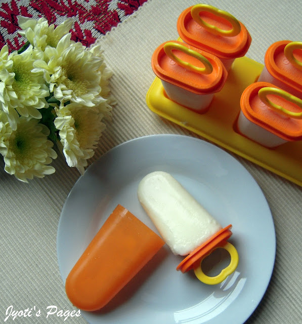 Jyoti's Pages Malai Kulfi Recipe Using Condensed Milk How to Make