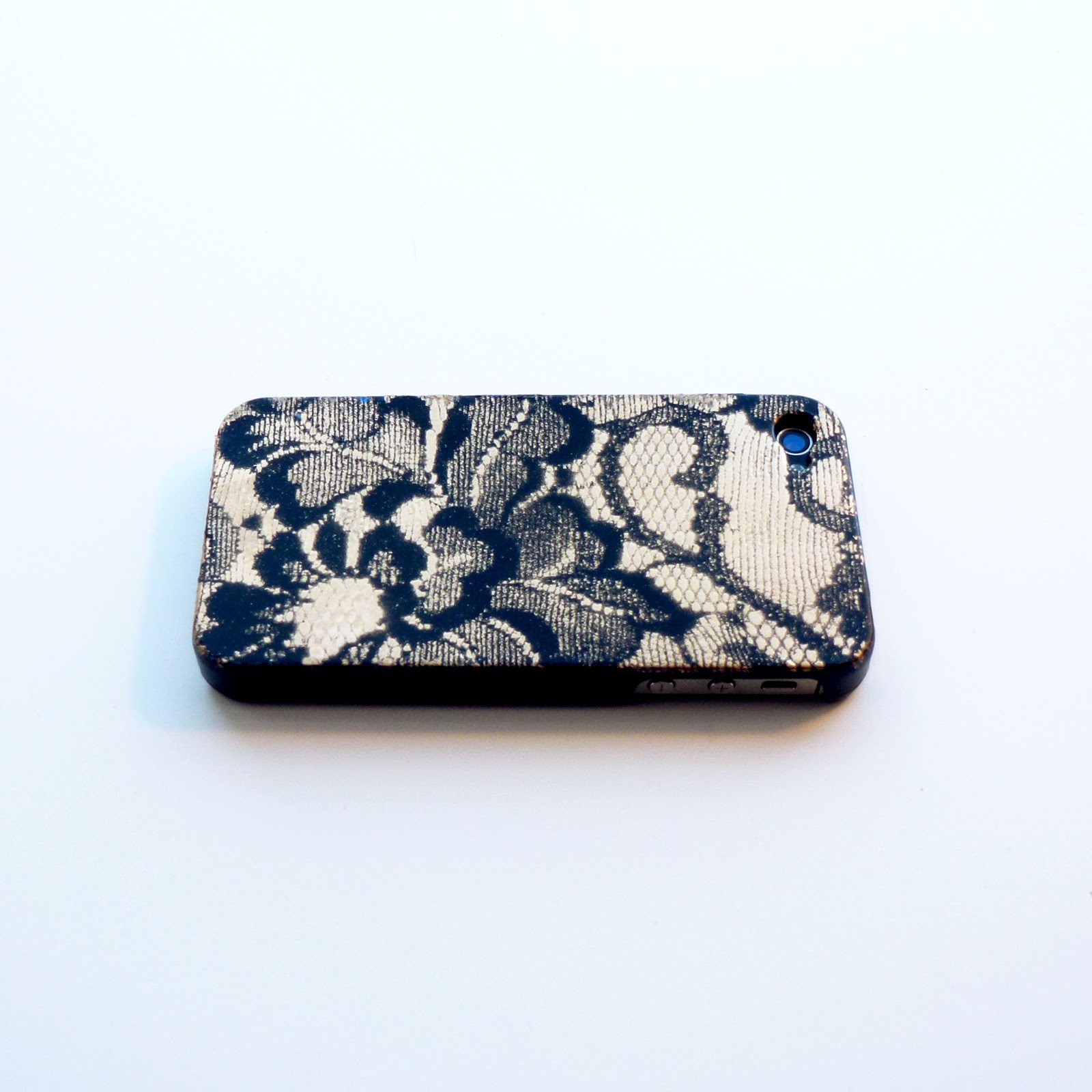 Hey! Look what I Made! Lace Phone Case