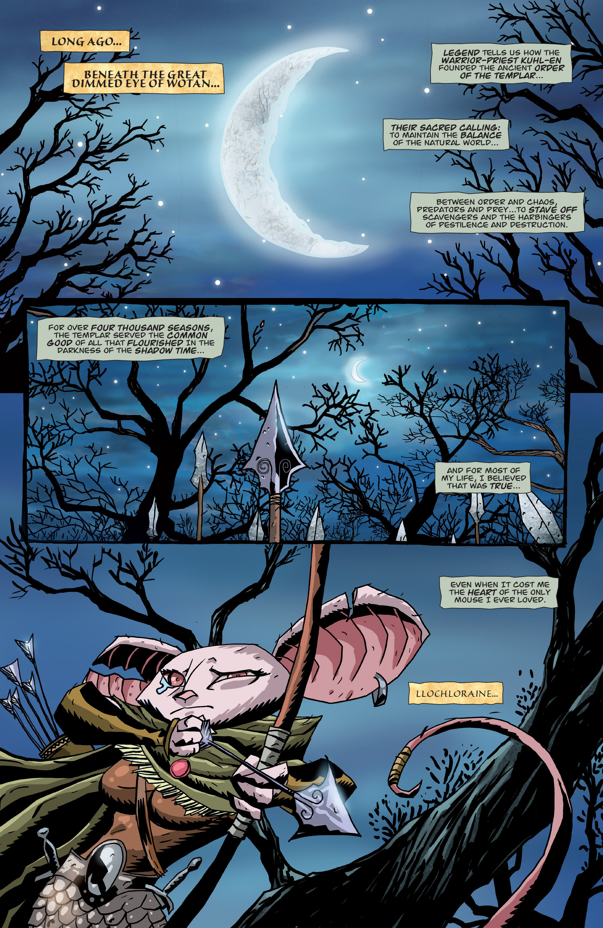 Read online The Mice Templar Volume 3: A Midwinter Night's Dream comic -  Issue # _TPB - 44