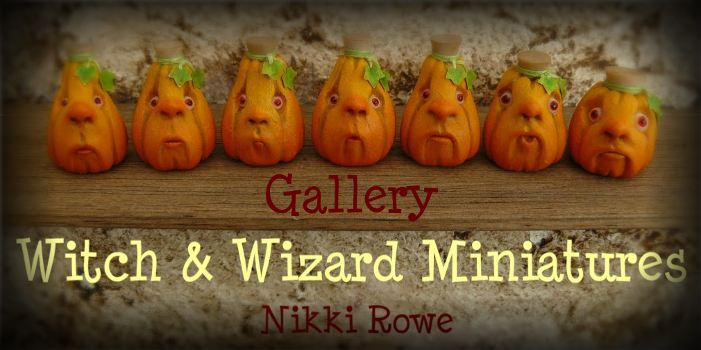 Witch And Wizard Miniatures - Nikki Rowe