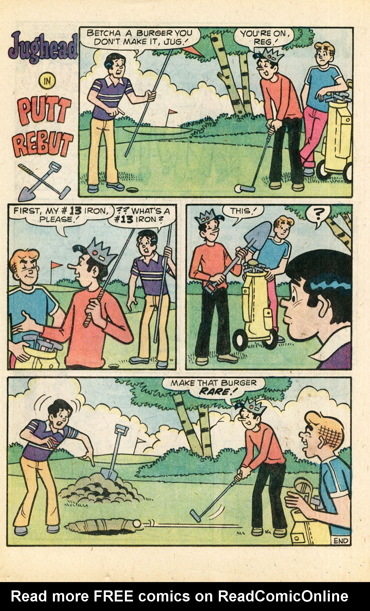 Read online Jughead's Jokes comic -  Issue #61 - 16