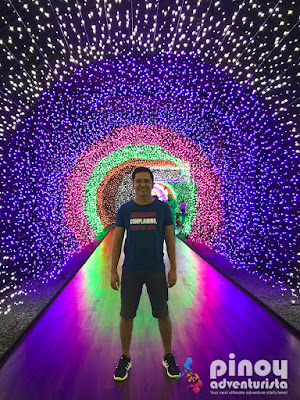 Resorts World Manila Christmas Lights Tunnel Walkway