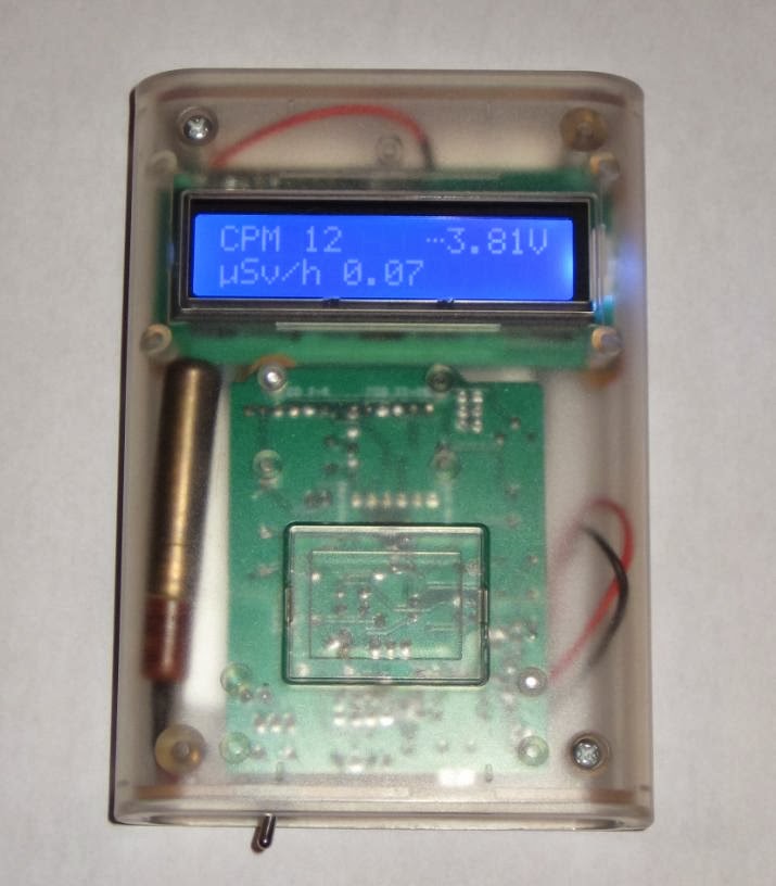 Arduino Geiger Counter Schematic