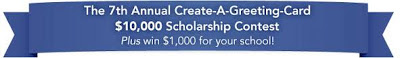 Create-A-Greeting-Card $10,000 Scholarship Contest