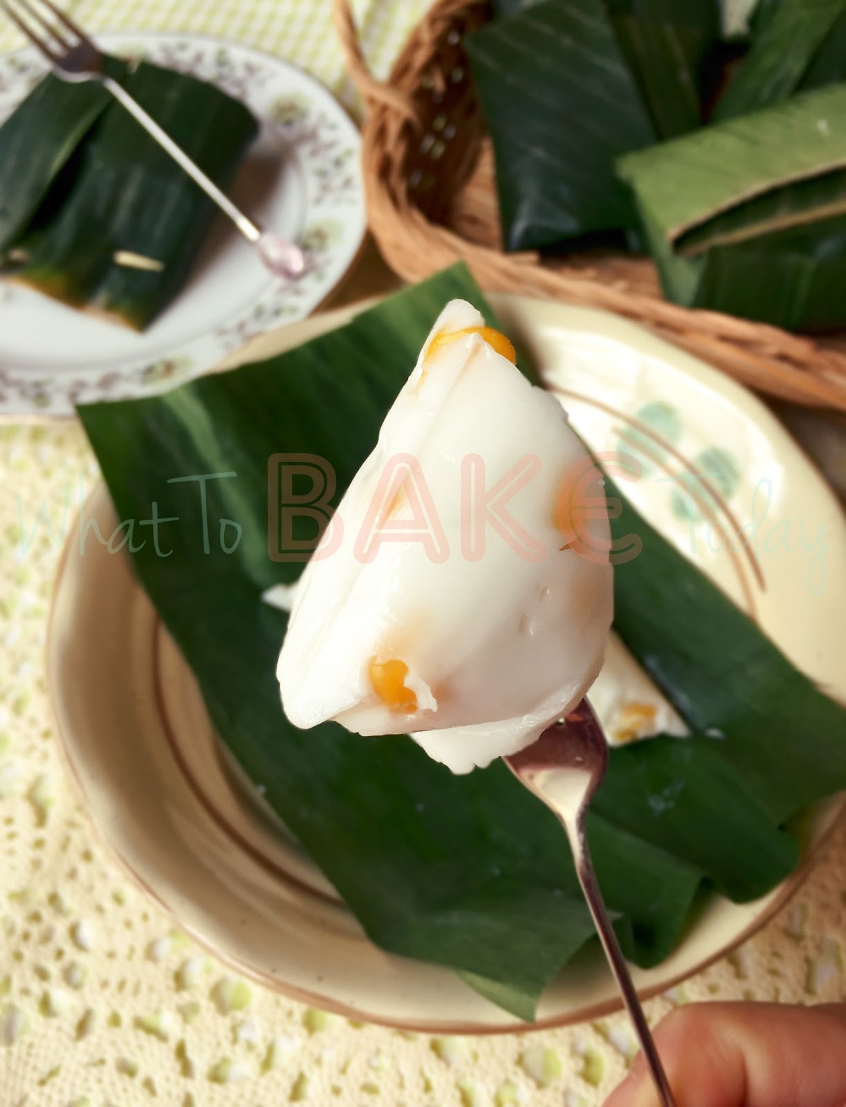 What To Bake Today Kueh Jagung (Corn Hoon Kueh)