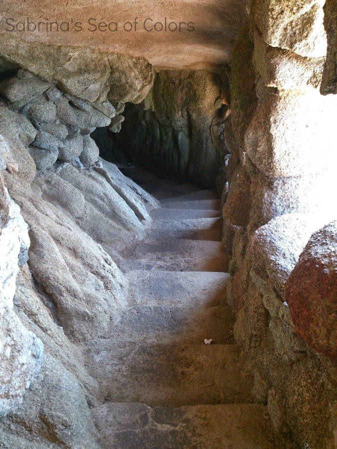 escaleras camino de ronda