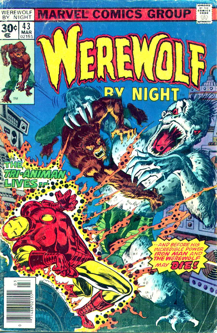 Werewolf by Night (1972) issue 43 - Page 1