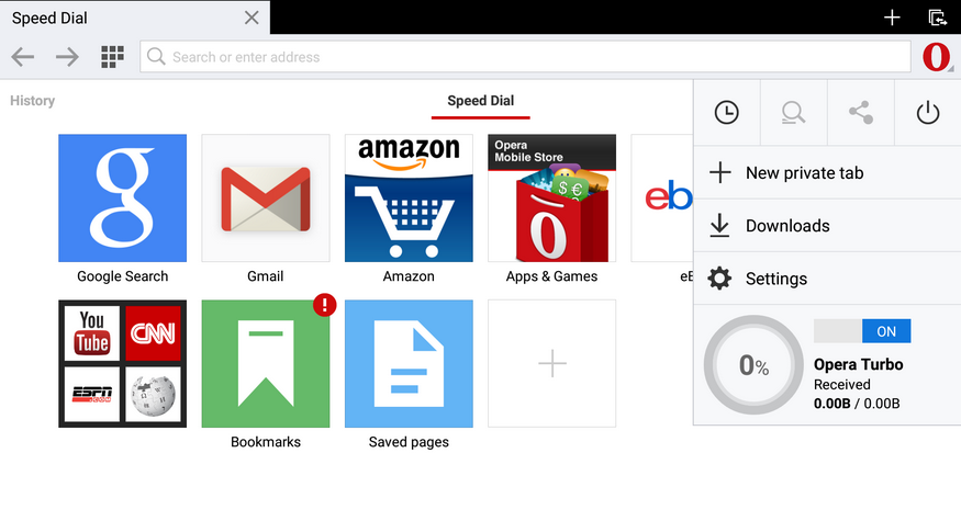 متصفح أوبرا في نسخته 29 بمميزات جديدة و استهلاك انترنت أقل للأندرويد Opera 29 android