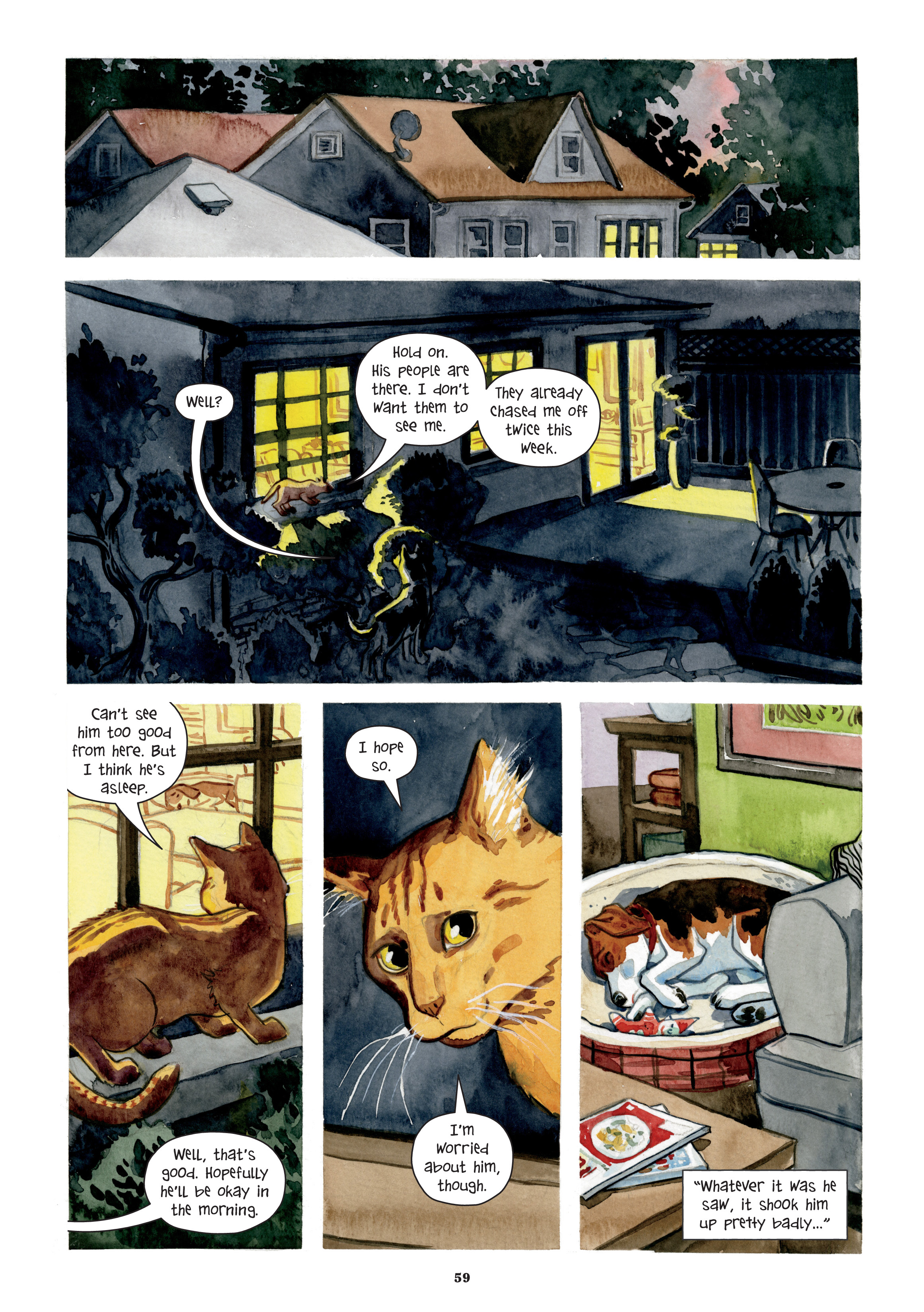 Read online Beasts of Burden: Neighborhood Watch (2019) comic -  Issue # TPB (Part 1) - 60