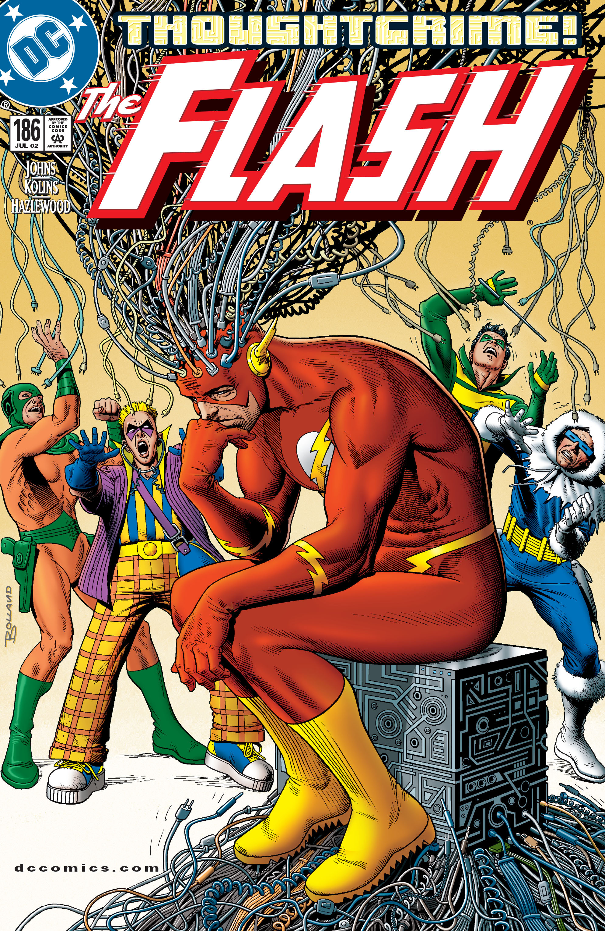 Read online The Flash (1987) comic -  Issue #186 - 1