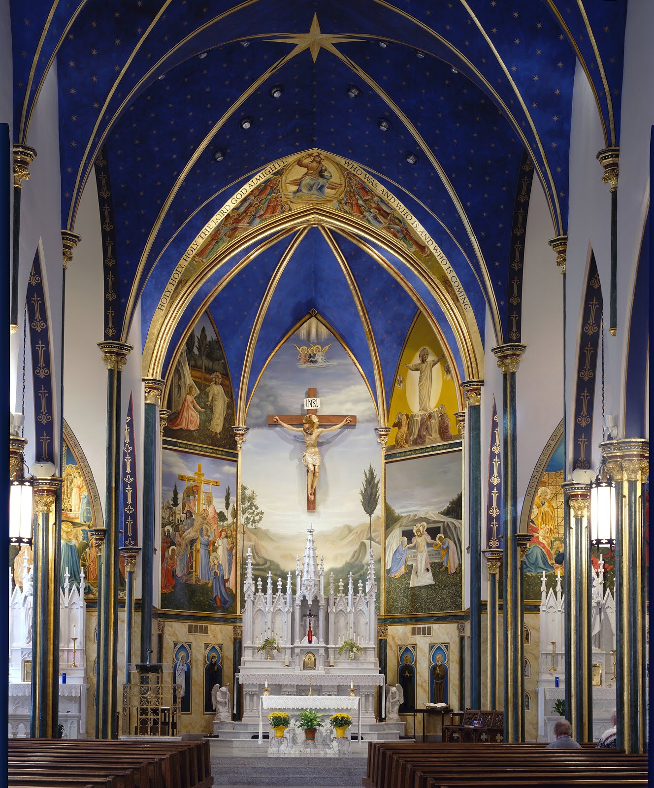 Before and After St. Mark's in Peoria, Illinois Liturgical Arts Journal