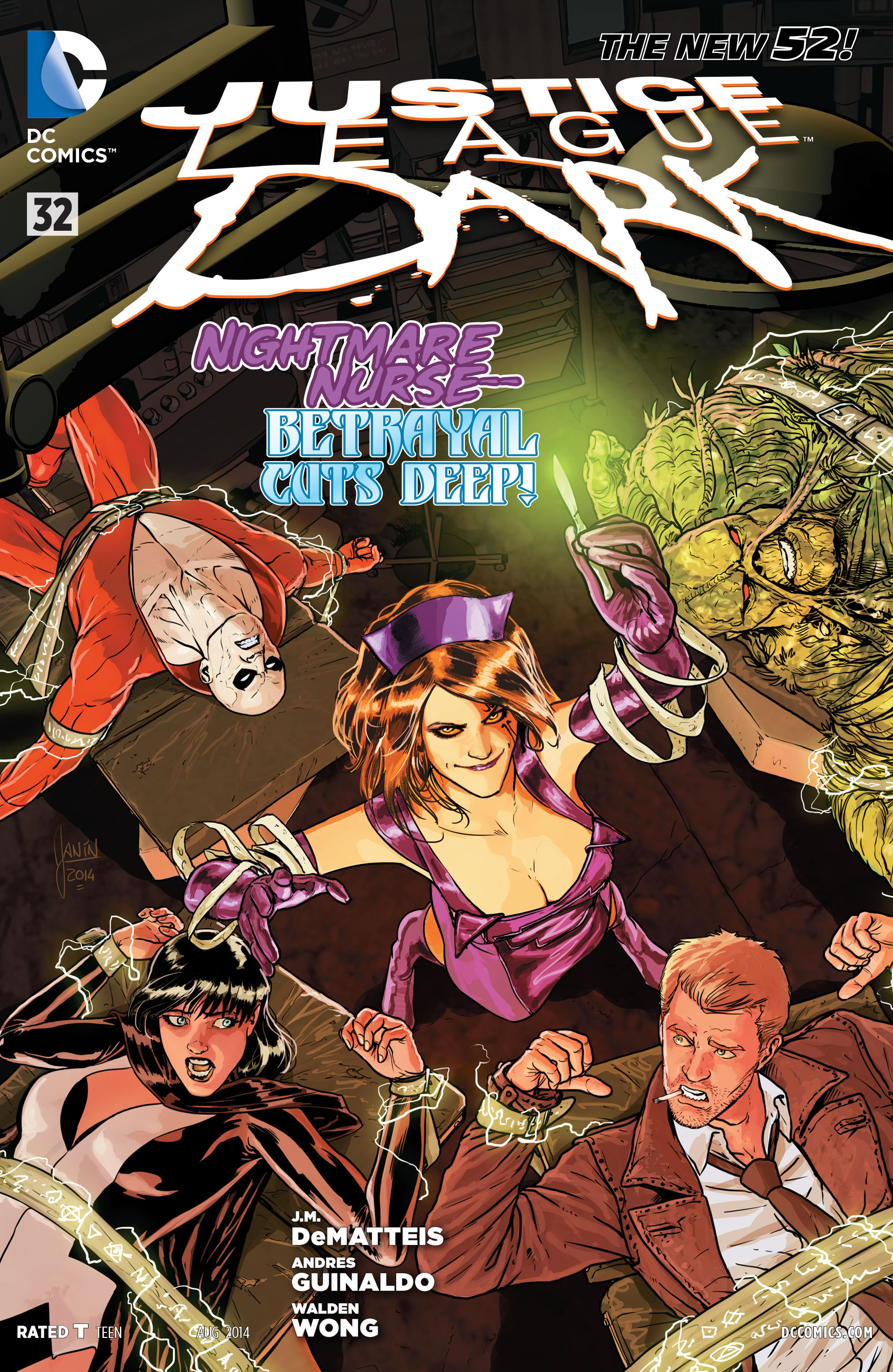 Read online Justice League Dark comic -  Issue #32 - 1