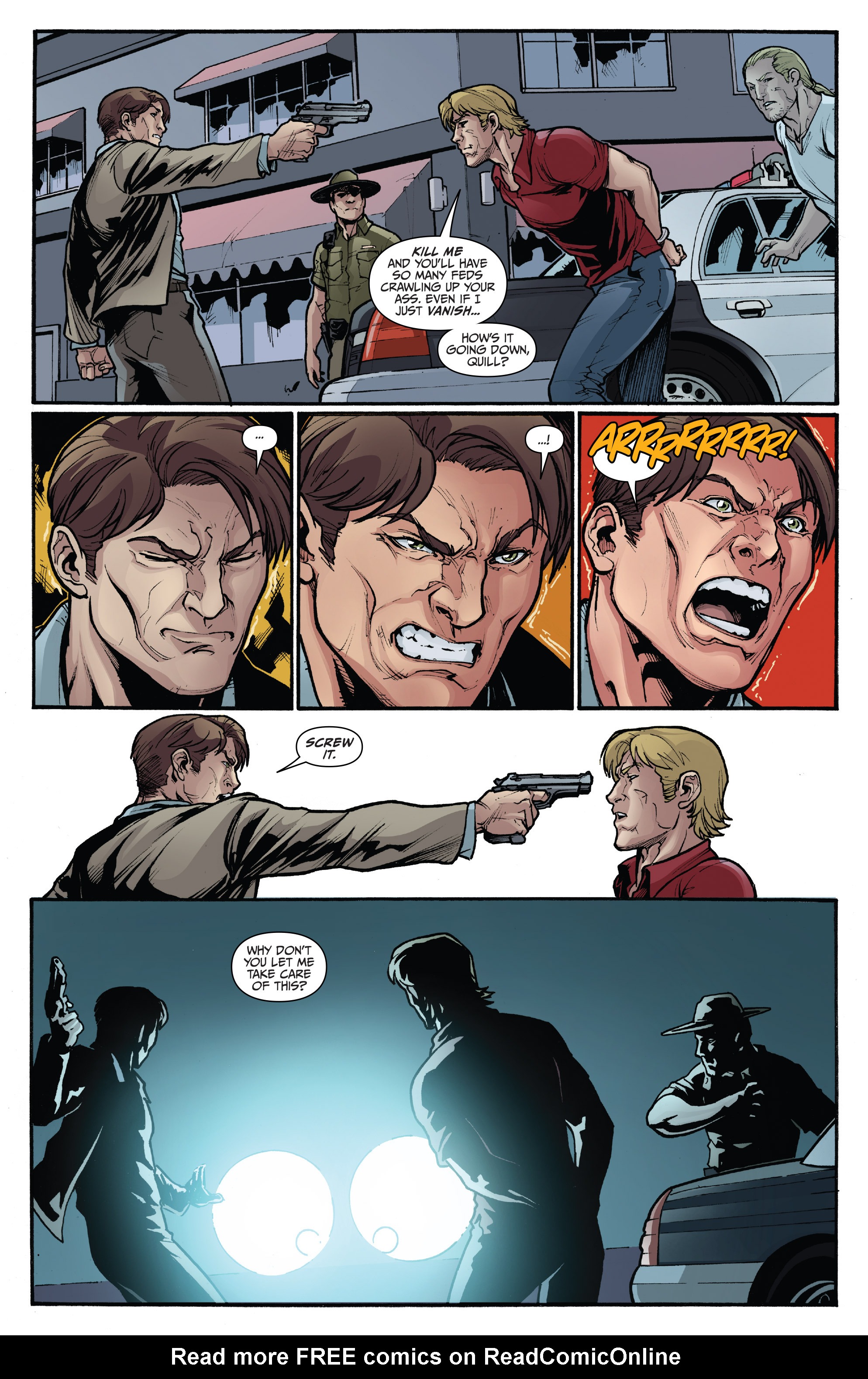 Read online 3 Guns comic -  Issue #4 - 10