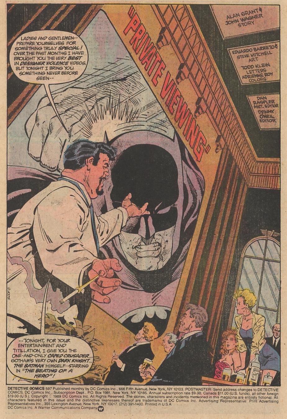 Read online Detective Comics (1937) comic -  Issue #597 - 2