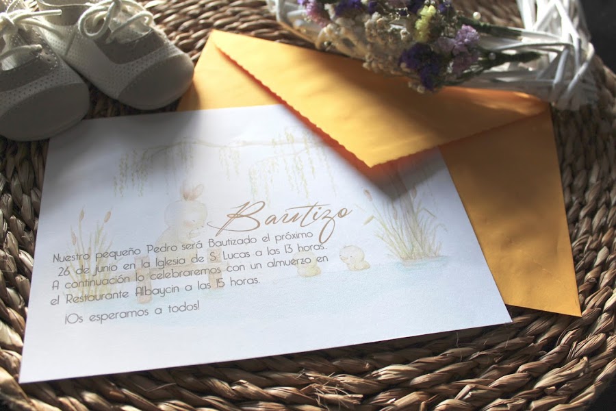 invitaciones para bautizo