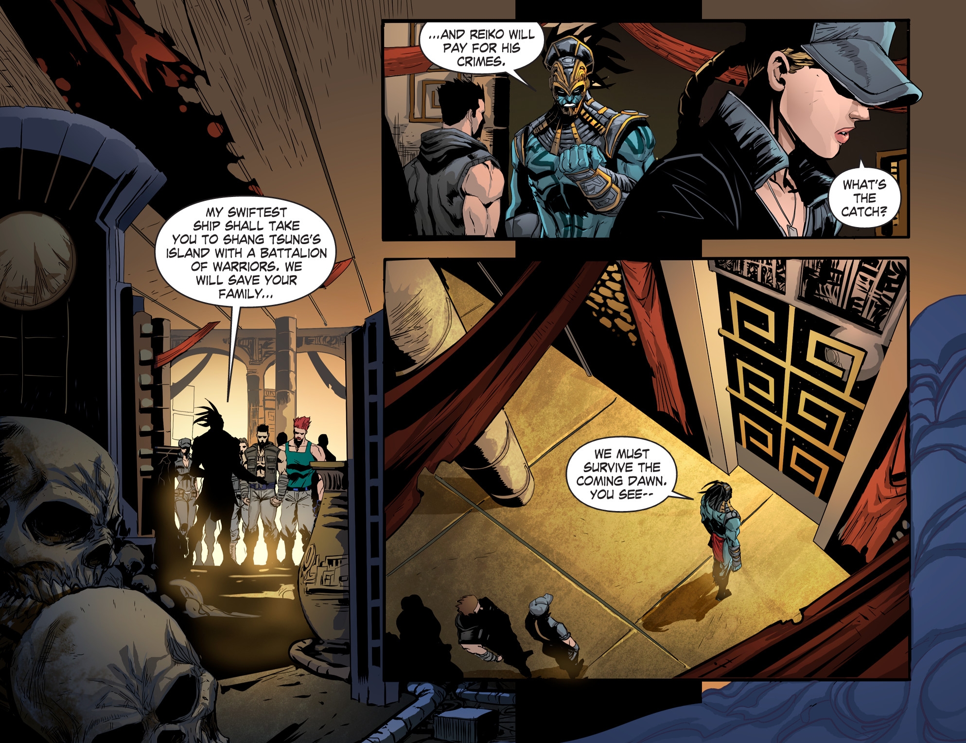 Read online Mortal Kombat X [I] comic -  Issue #13 - 9