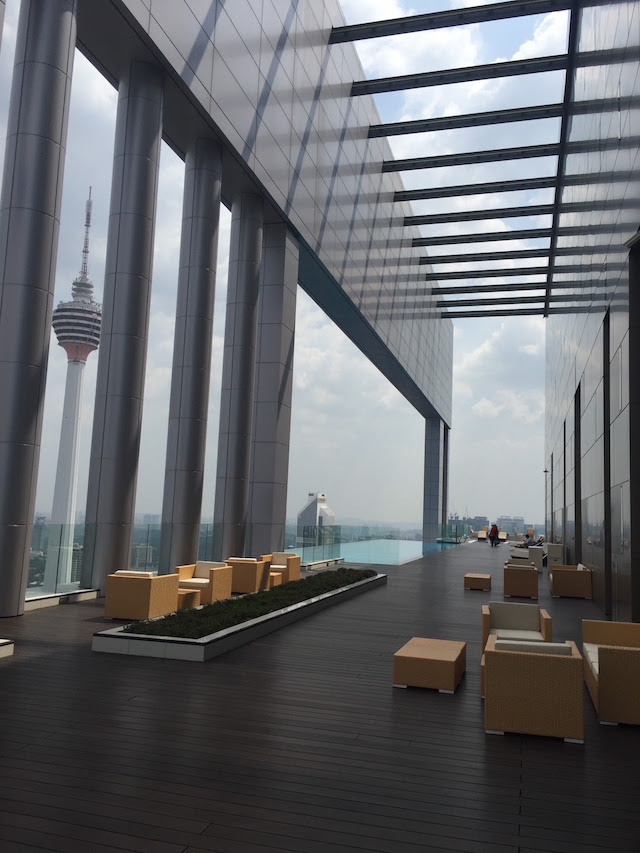 KL Tower and KLCC can be viewed from the infinity pool of The FACE Platinum Suites KLCC KL Tower and KLCC can be viewed from the infinity pool of The FACE Platinum Suites KLCC