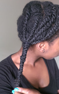 stretching two strand twists