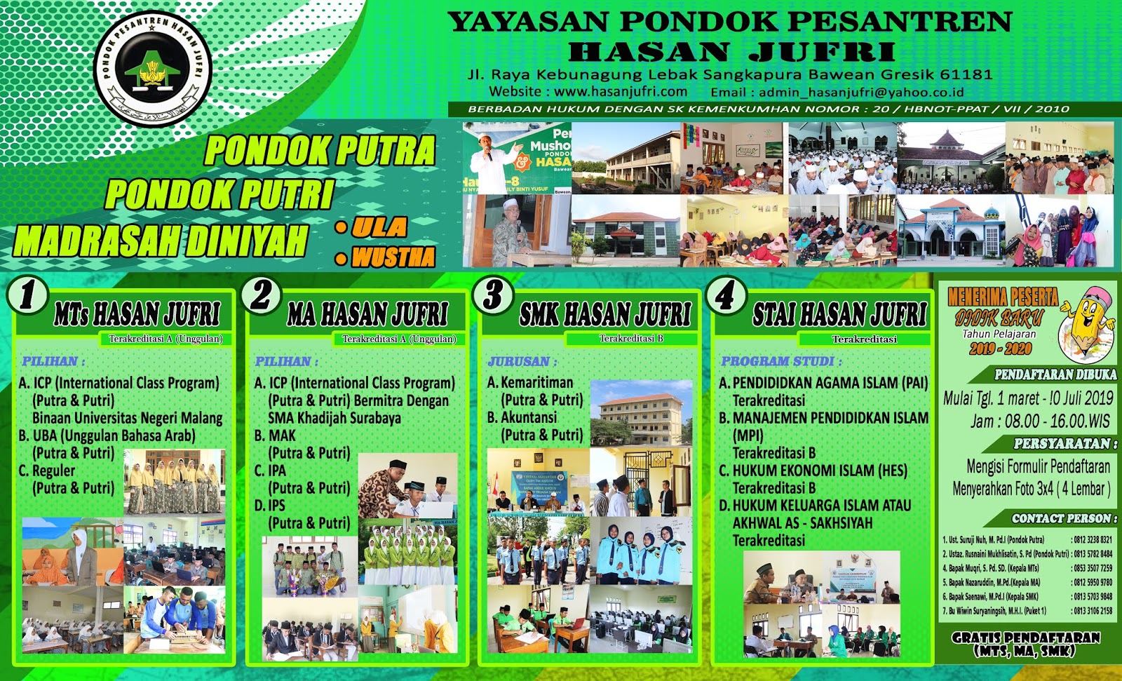 Informasi Pendaftaran Peserta Didik Baru Tahun Pelajaran