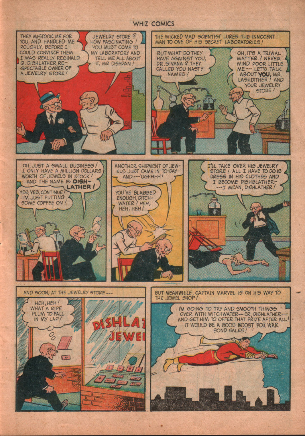 Read online WHIZ Comics comic -  Issue #59 - 7