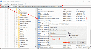 Windows 10 - Disabilita banner Esplora file con registro di sistema