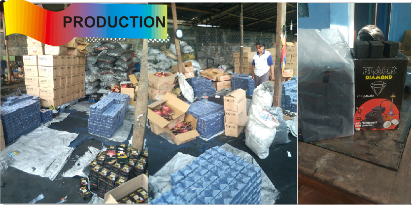 packing special briquette for export
