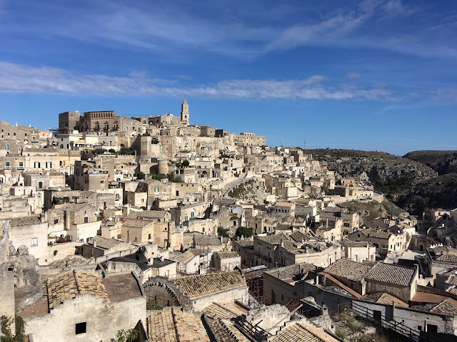 Pietų Italija. Apulija. Matera senamiestis. Matera senamiestis