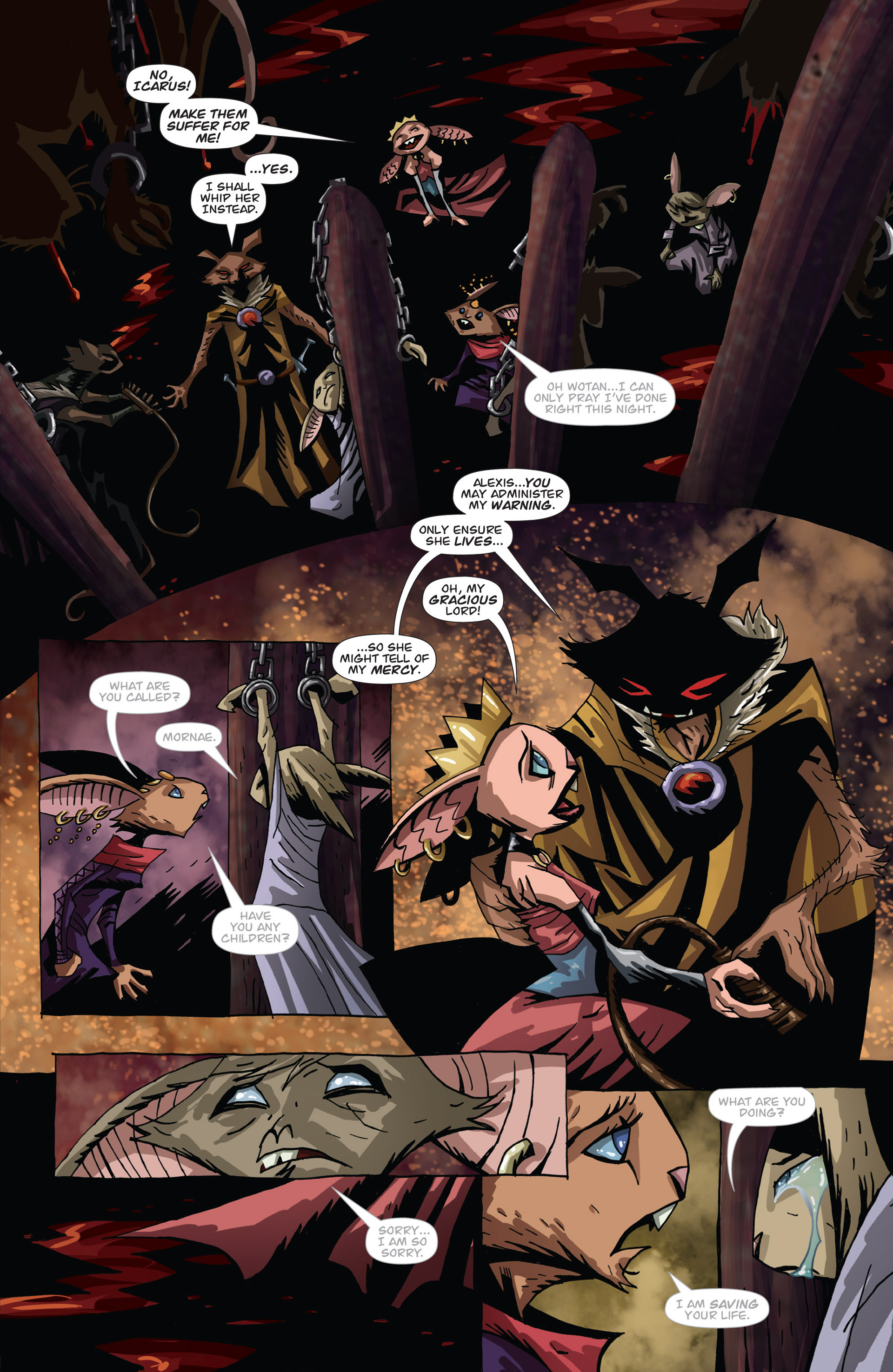 Read online The Mice Templar Volume 4: Legend comic -  Issue #2 - 19