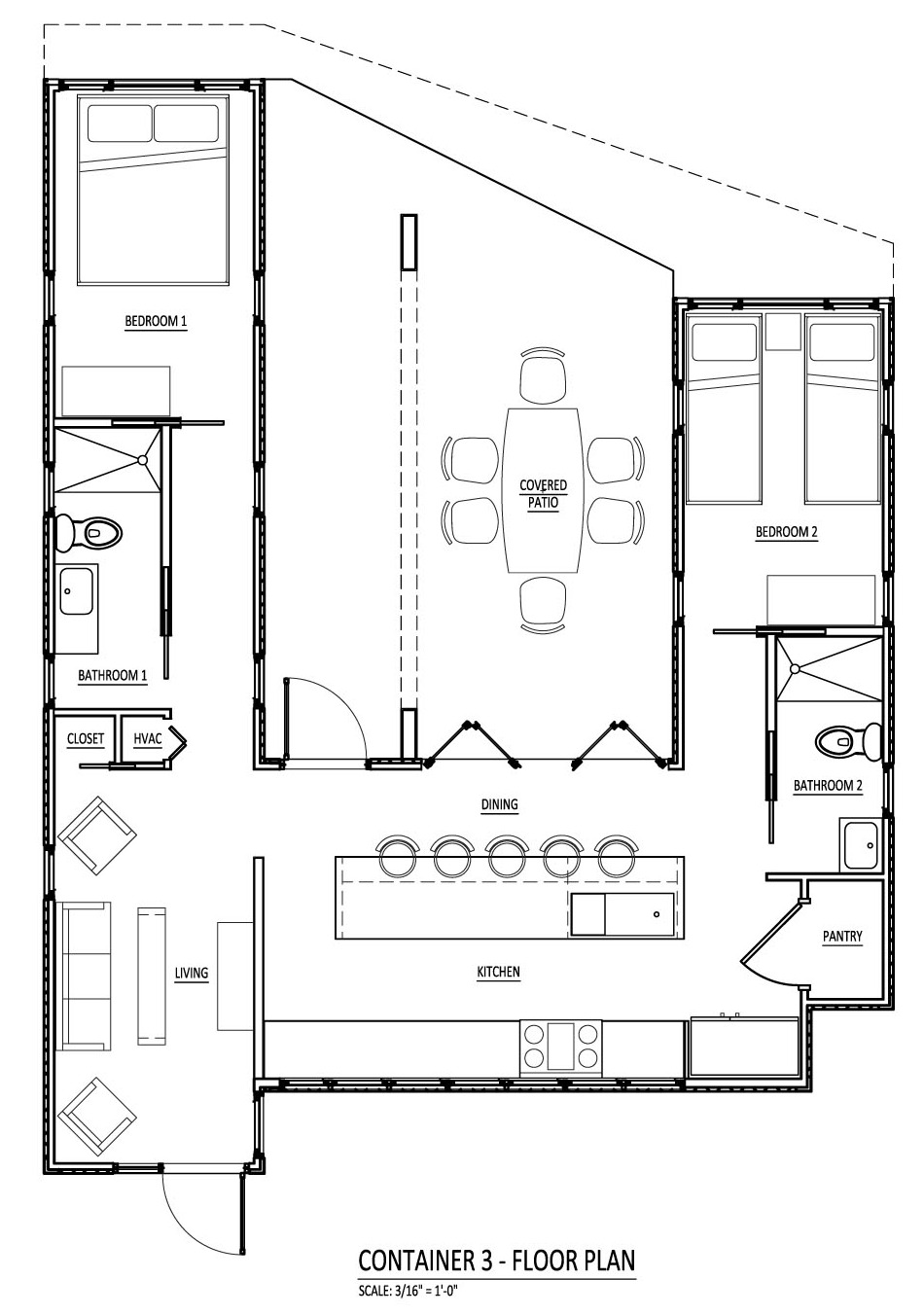 Sense and Simplicity Shipping Container Homes 6