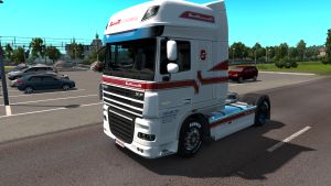 Sovtransauto ST. Petersburg skin for DAF XF Sovtransauto ST. Petersburg skin for DAF XF