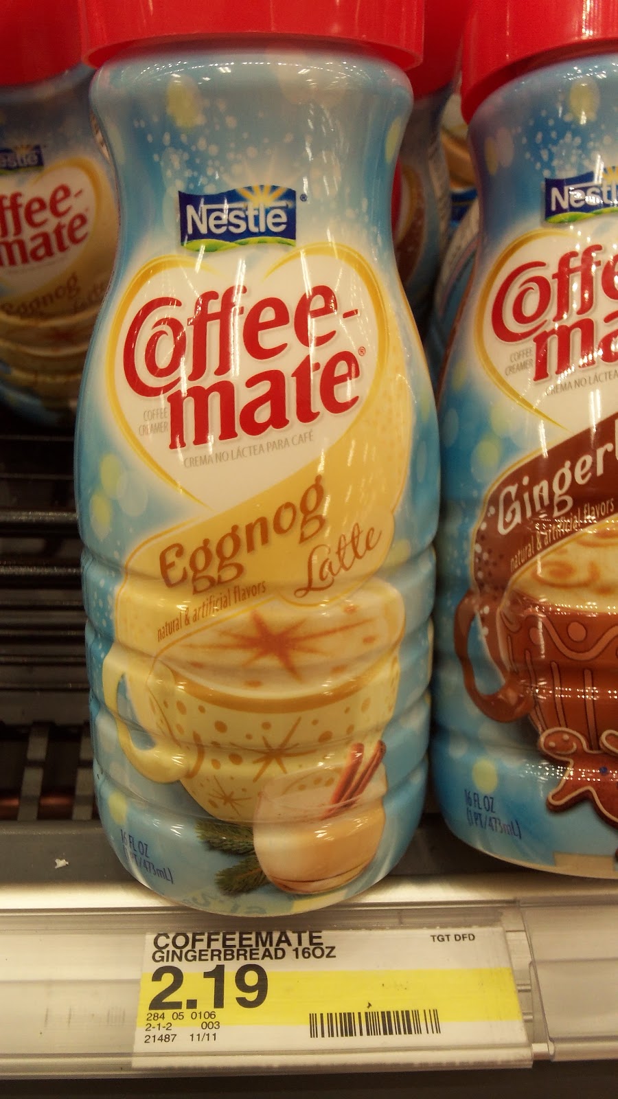 Try the new Holiday flavors! Coffeemate at Target with coupon stacks