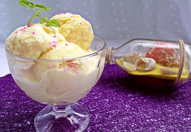 Ingheţată de vanilie