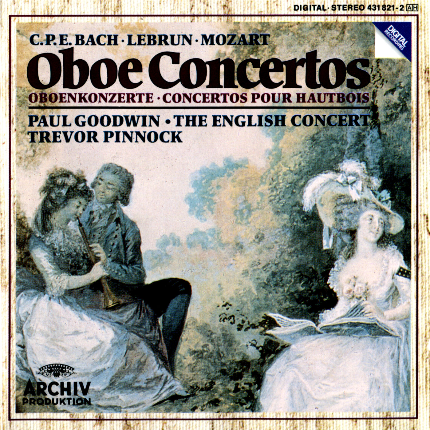 CPE Bach, Lebrun, Mozart Oboe Concertos Goodwin, Pinnock jewishmusic