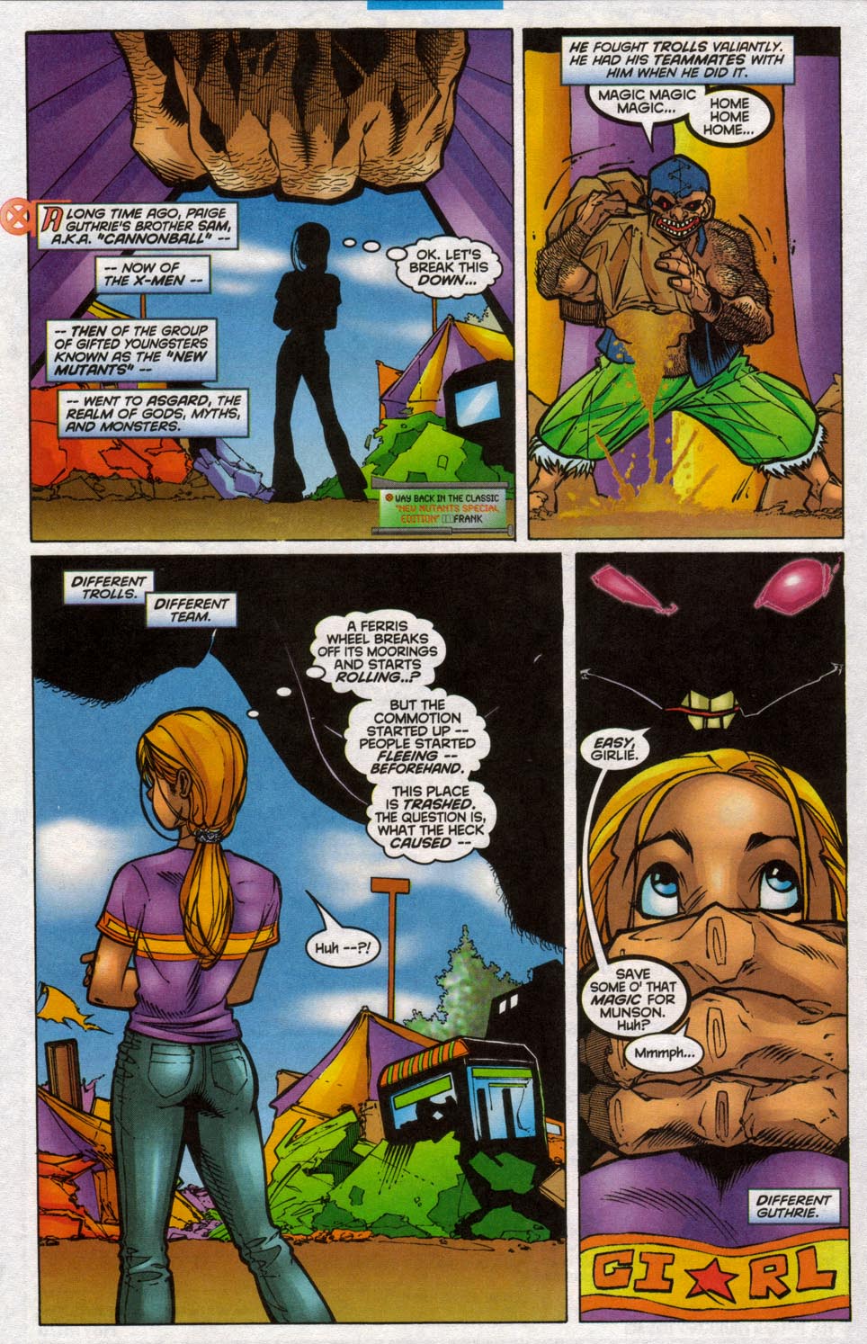 Read online X-Men Unlimited (1993) comic -  Issue #20 - 21