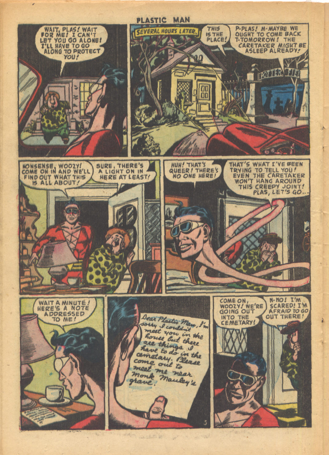 Read online Plastic Man (1943) comic -  Issue #38 - 20