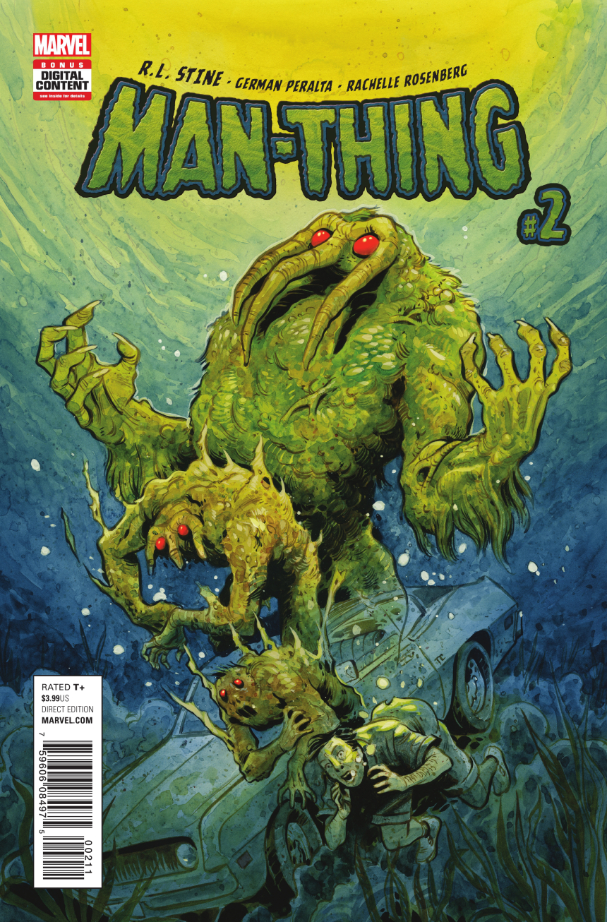 Weird Science DC Comics Man Thing 2 Review weird-science-dc-comics-man-thing-2-review