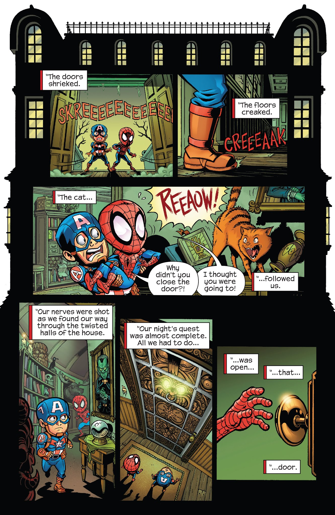 Read online Marvel Super Hero Adventures: Captain Marvel - Halloween Spooktacular comic -  Issue # Full - 6