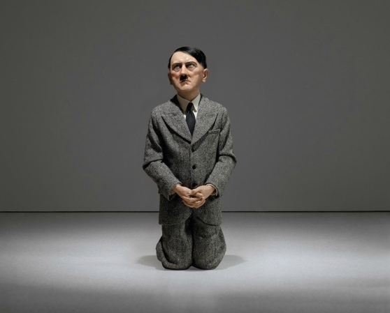 Some people feel the rain... Maurizio Cattelan “Him”