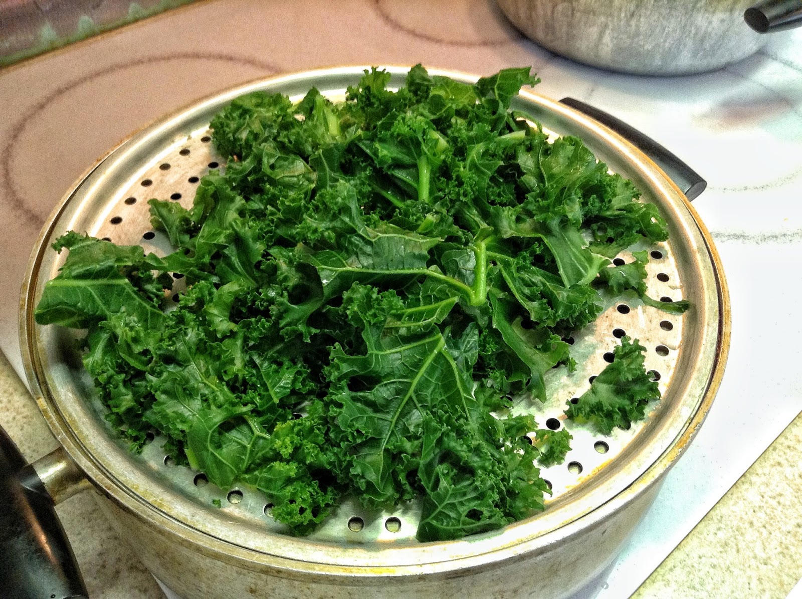 Steamed Kale Steamed