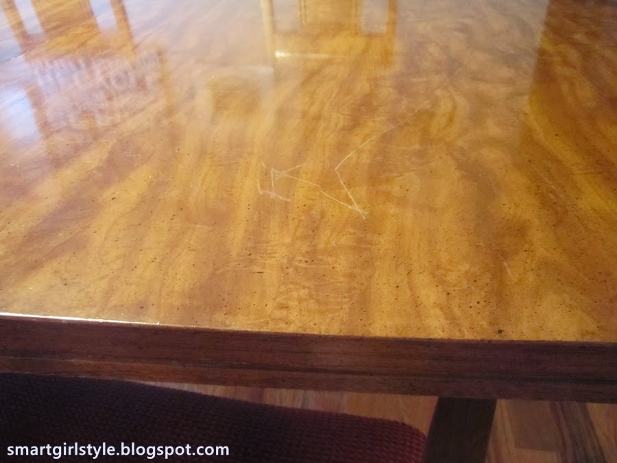 smartgirlstyle: How to Paint a Dining Room Table