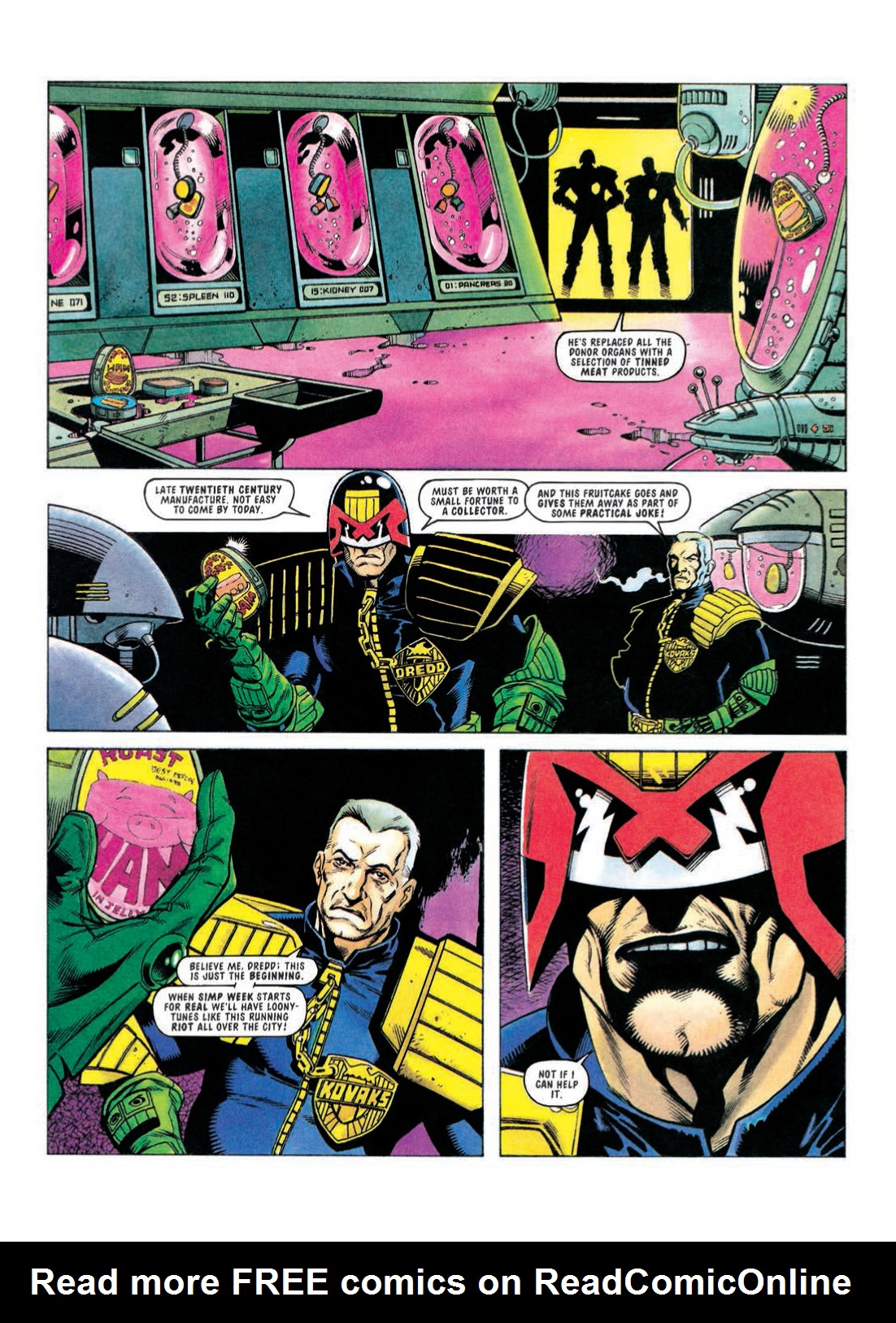 Read online Judge Dredd: The Complete Case Files comic -  Issue # TPB 24 - 288