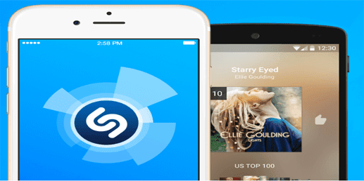 تطبيق Shazam للعثور على اسم الاغنية من هاتفك النقال